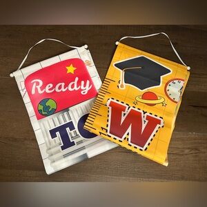 Ready To Learn & Welcome Back To School Banners Pack Of 2 Classroom Decor